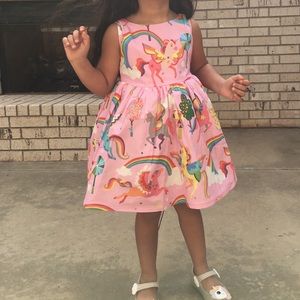 UNICORNS & RAINBOWS dress 🦄 🌈